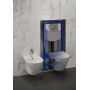 Przycisk spłukujący do wc chrom błyszczący K97449 Cersanit Block zdj.6