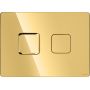 Przycisk spłukujący do wc złoty K97463 Cersanit Accento Square zdj.1
