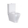 Kompakt WC + deska wolnoopadająca biały K100395 Cersanit Zen zdj.3
