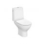 Kompakt WC z deską wolnoopadającą ze spłukiwaniem wirowym biały K103050 Cersanit Colour zdj.6