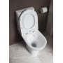 Kompakt WC z deską wolnoopadającą ze spłukiwaniem wirowym biały K103050 Cersanit Colour zdj.7