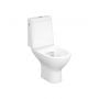 Kompakt WC z deską wolnoopadającą ze spłukiwaniem wirowym biały K103051 Cersanit Colour zdj.4