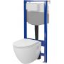 Zestaw WC stelaż z miską i deską S4027002 Cersanit Moduo zdj.1