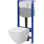 Zestaw WC stelaż z miską i deską S4027003 Cersanit Moduo zdj.1