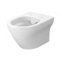 Miska WC z deską wolnoopadającą wisząca bez kołnierza biały mat S701608 Cersanit Larga zdj.3