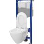 Zestaw WC stelaż + miska + deska S701813 Cersanit Mille Plus zdj.2