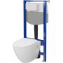 Zestaw WC stelaż z miską i deską S701814 Cersanit Moduo zdj.4