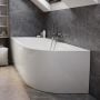Wanna wolnostojąca 160x80 cm owalna biała S931034 Cersanit Crea zdj.10