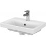 Umywalka 50x35 cm prostokątna meblowa biała K116008ECO Cersanit Moduo zdj.1