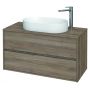 Umywalka owalna 60x35 cm K671009 Cersanit Inverto zdj.4