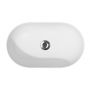 Umywalka 60x35 cm owalna nablatowa biała K671009ECO Cersanit Inverto zdj.4