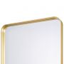 Lustro 60x100 cm prostokątne złoty 5905241011561 Dubiel Vitrum Rio zdj.5