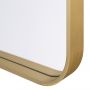 Lustro 60x100 cm prostokątne złoty 5905241011561 Dubiel Vitrum Rio zdj.6