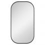 Lustro 50x90 cm owalne czarny 5905241012834 Dubiel Vitrum Luis zdj.1