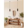 Lustro 50x80 cm prostokątne czarny 5905241013046 Dubiel Vitrum Havana zdj.4