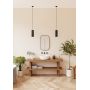 Lustro 50x80 cm prostokątne czarny 5905241013046 Dubiel Vitrum Havana zdj.5