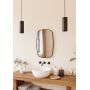 Lustro 50x80 cm prostokątne czarny 5905241013046 Dubiel Vitrum Havana zdj.7