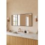 Lustro 50x100 cm prostokątne czarny 5905241013077 Dubiel Vitrum One zdj.5