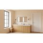 Lustro 50x100 cm prostokątne czarny 5905241013077 Dubiel Vitrum One zdj.7