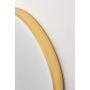 Lustro 40x60 cm owalne złoty 5905241013152 Dubiel Vitrum Luis Gold zdj.6
