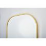 Lustro 50x90 cm owalne złoty 5905241013169 Dubiel Vitrum Luis Gold zdj.8