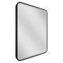 Lustro 60x80 cm z oświetleniem czarny 5905241013237 Dubiel Vitrum Soho zdj.1