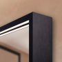Lustro 60x80 cm prostokątne z oświetleniem czarny 5905241013244 Dubiel Vitrum Poe zdj.7