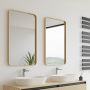 Lustro 50x80 cm prostokątne złoty 5905241011547 Dubiel Vitrum Rio zdj.10