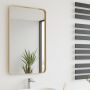 Lustro 60x100 cm prostokątne złoty 5905241011561 Dubiel Vitrum Rio zdj.10