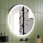 Lustro 80x80 cm okrągłe z oświetleniem 5905241011431 Dubiel Vitrum Niva zdj.9