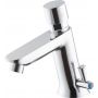 Bateria umywalkowa stojąca chrom BBH029R Deante Press zdj.1