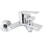 Bateria wannowo-prysznicowa ścienna chrom BLC010M Deante Loco zdj.1