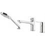 Bateria wannowo-prysznicowa nawannowa chrom BQA013M Deante Arnika zdj.1