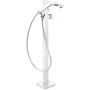 Bateria wannowo-prysznicowa wolnostojąca chrom BQH017M Deante Hiacynt zdj.1