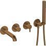 Bateria wannowo-prysznicowa podtynkowa BQSC18P Deante Silia zdj.1