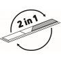 Odpływ liniowy z rusztem czarnym 60 cm KOSN06D Deante zdj.3