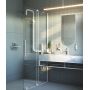 Lustro 50x100 cm biały ADIA851 Deante Silia zdj.3