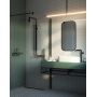 Lustro 50x75 cm prostokątne czarny ADMN801 Deante Mokko zdj.4