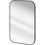 Lustro 50x75 cm prostokątne czarny ADMN801 Deante Mokko zdj.1
