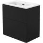 Umywalka z szafką 60 cm czarną STNU6U6U6M Deante Prizma zdj.1