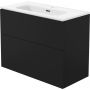 Umywalka z szafką 80 cm czarną STNU8U6U8M Deante Prizma zdj.1