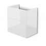 Szafka 60x38.5x60 cm podumywalkowa wisząca biała STU6U61 Deante Tubo zdj.1