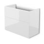 Szafka 80x38.5x60 cm podumywalkowa wisząca biała STU6U81 Deante Tubo zdj.1