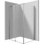 Kabina prysznicowa 100x90 cm prostokątna chrom połysk/szkło przezroczyste KKN0P10S09 Deante Kerria Plus zdj.1