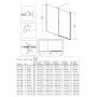 Kabina prysznicowa 90x90 cm kwadratowa chrom połysk/szkło przezroczyste KKN0W09W09 Deante Kerria Plus zdj.4