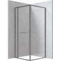 Kabina prysznicowa 90x90 cm kwadratowa grafitowy /szkło przezroczyste KQBD099P Deante Blur zdj.1