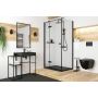 Brodzik prostokątny 100x80 cm czarny KQRN46B Deante Correo zdj.6