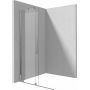 Ścianka prysznicowa walk-in 120 cm chrom połysk/szkło przezroczyste KTJ032R Deante Prizma zdj.4