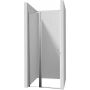 Drzwi prysznicowe 100 cm uchylne chrom połysk/szkło przezroczyste KTSU043P Deante Kerria Plus zdj.1