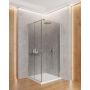 Drzwi prysznicowe 90 cm składane KTSX041P Deante Kerria Plus zdj.4